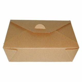 Ēdienu kārbas v/l. BIO karstumizt. 21.5x16x5cm 25gab, brūni