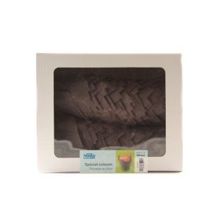 Paper form, d-50mm,h-95mm,200pcs,brown