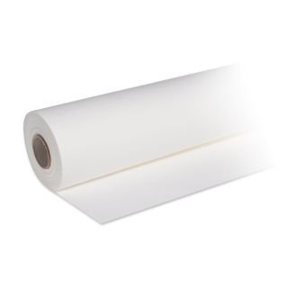 Paper tablecloth PREMIUM, white 25×1.2m