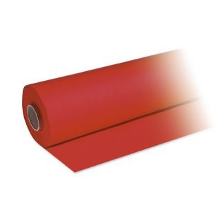 Paper tablecloth PREMIUM, red 25×1.2m