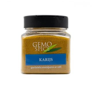 Garšvielu maisījums karijs (Indijas maisījums) 120g GEMO SPICE M