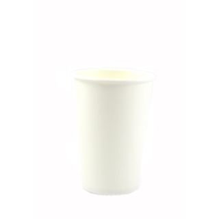Glāzes v/l papīra 300ml baltas, garās 50 gab. (vāki 80mm)