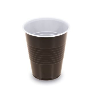 Glāzes v/l. plm. 150ml termoizturīgas, brūnas 100gab