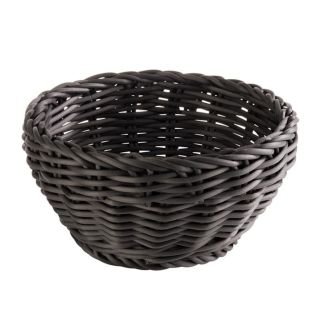 Groziņš ø 16cm, h -8cm, melns