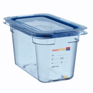 Hermētisks pārtikas trauks ar vāku GN 1/4,h 150,3.3L,plastikāta VN