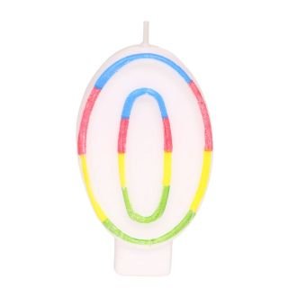 Candle - number 0