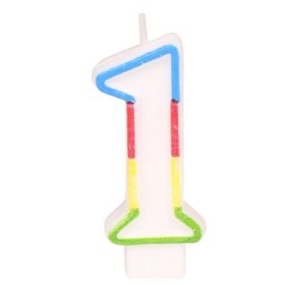 Candle - number 1