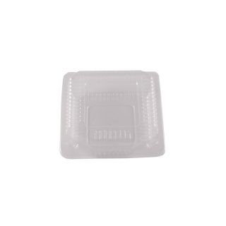 Kārba desertam v/l. PET 11×11cm h-4.2cm ar vāku 100gb.