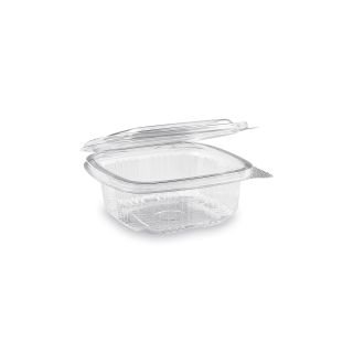 Kārbas v/l. plastmasas ar vāku 250ml kantainas 50gab