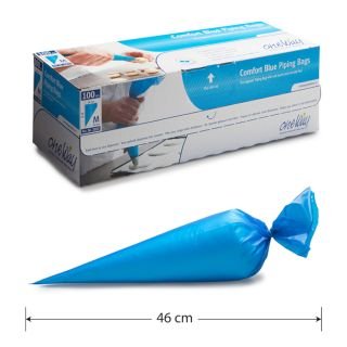 Konditorejas maisiņi vienreizējie 46x26cm (M) 100gb,COMFORT BLUE