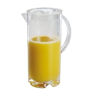 Krūze sulai 2L ø 16.5cm h-26cm ar vāku, akrila