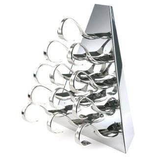 Statīvs servēšanai TRIANGOLO 21.5×14cm h-37cm + 12 serv.karotes + 20 koka irbulīši