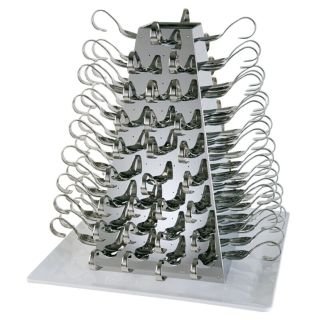 Statīvs-piramīda servēšanai LARGE 51×51cm h-33cm + 108 serv.karotes + 200 koka irbulīši