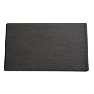 Paliktnis GN 1/1,SLATE,53x32.5x1.2,melamīna,melns