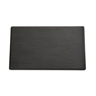 Paliktnis GN 1/4,SLATE,26.5x16.2x1.2,melamīna,melns