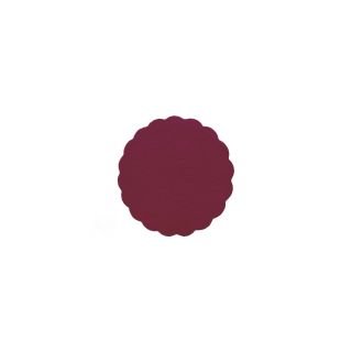 Paliktņi papīra v/l. ø 9cm bordo 500gab
