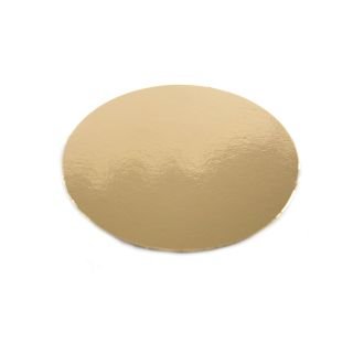Paper pad, gold color, d-22cm