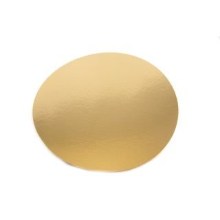 Paper pad, gold color, d-28cm