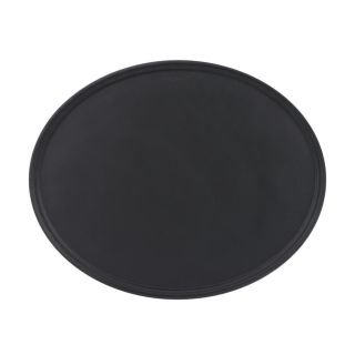 Paplāte neslīdoša ø 27cm melna