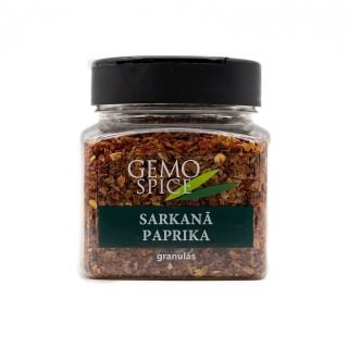 Paprikas granulas sarkanas 100g GEMO SPICE M