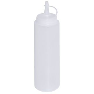 Pudele mērcei plm.250ml caurspīdīga