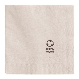 Napkins 2-ply, 20 x 20 cm beige 100 pcs{48}