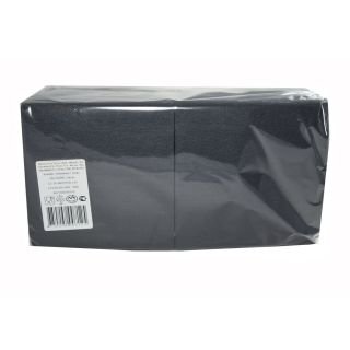 Salvetes 24cm 1-k. melnas 400gab