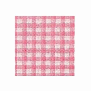 Napkins 1-ply, 33x33cm KARO rot (100pcs)