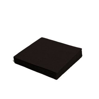 Napkins 2-ply, 33 x 33 cm black