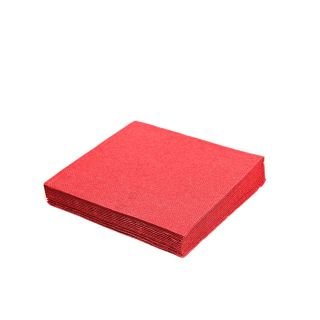 Napkins 2-ply,33 cm red