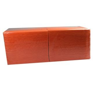Salvetes 33cm 3-k. oranžas. 250gab