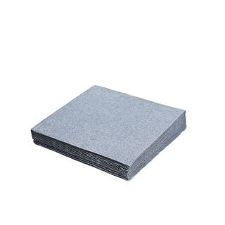 Napkins 3-ply, 33 x 33 cmsilver