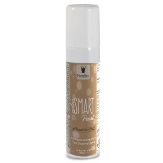 Krāsa zelta,100ml, aerosols, (ar spīdumu -šokolādei, mastikai utt. )