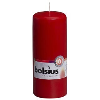 Svece - cilindrs h-15cm,ø6cm ,sarkana VN