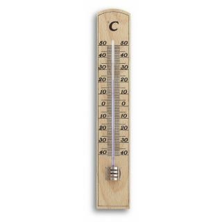 Thermometer indoor 206X34mm, 47g,ash wood