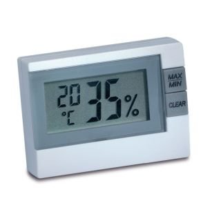 Digital thermo/hygrometer, white