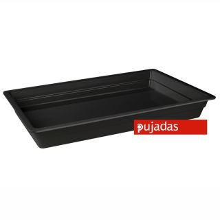 Trauks GN 1/1, 53x32.5cm 40mm, melns melamīna