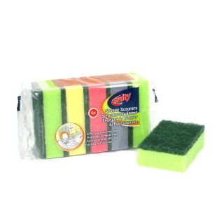 Trauku švammes 9×6×3cm 5gab krāsainas