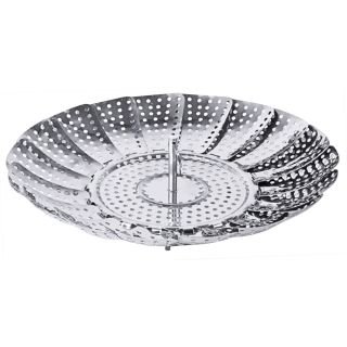 Tvaicējamais trauks ø 14-24cm ner.tērauda
