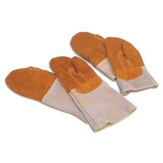 Virtuves cimdi/pāris 30cm karstumizturīgi 300°C,dūraiņi,ādas