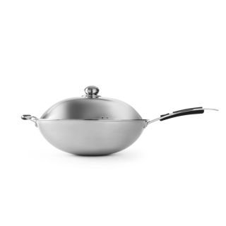 Panna indukcijas WOK ar vāku, ø360x180mm (virsma 239766)