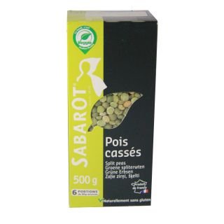 Zirņi zaļie šķelti 500g