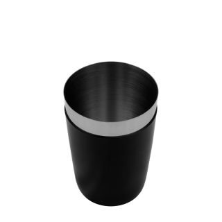 Bostonas šeikera metāla glāze ar melnu pārklājumu ø 80mm h-11.8cm 450ml