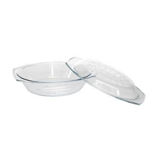 Dish 2.90L oval for baking 500 degree , glass