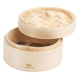 Tvaicējamais trauks ø15cm h-8cm bambusa