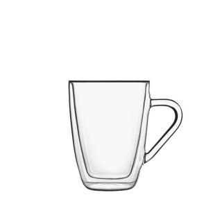 Krūzes 2gab, 320ml THERMIC GLASS