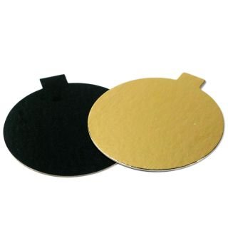 Paper pad, gold/black color, d-8cm+holder,200pcs