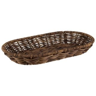 Groziņš 30×22cm h-7cm pīts, plastmasas tumšs