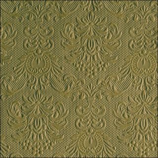 Salvetes 33cm 3-k. 15gb ELEGANCE OLIVE GREEN