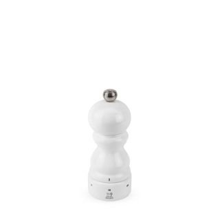 Sāls dzirnavas koka PARIS, 12cm, baltas lakotas